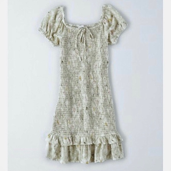 American Eagle Outfitters Dresses & Skirts - AE - Floral Smocked Mini Dress